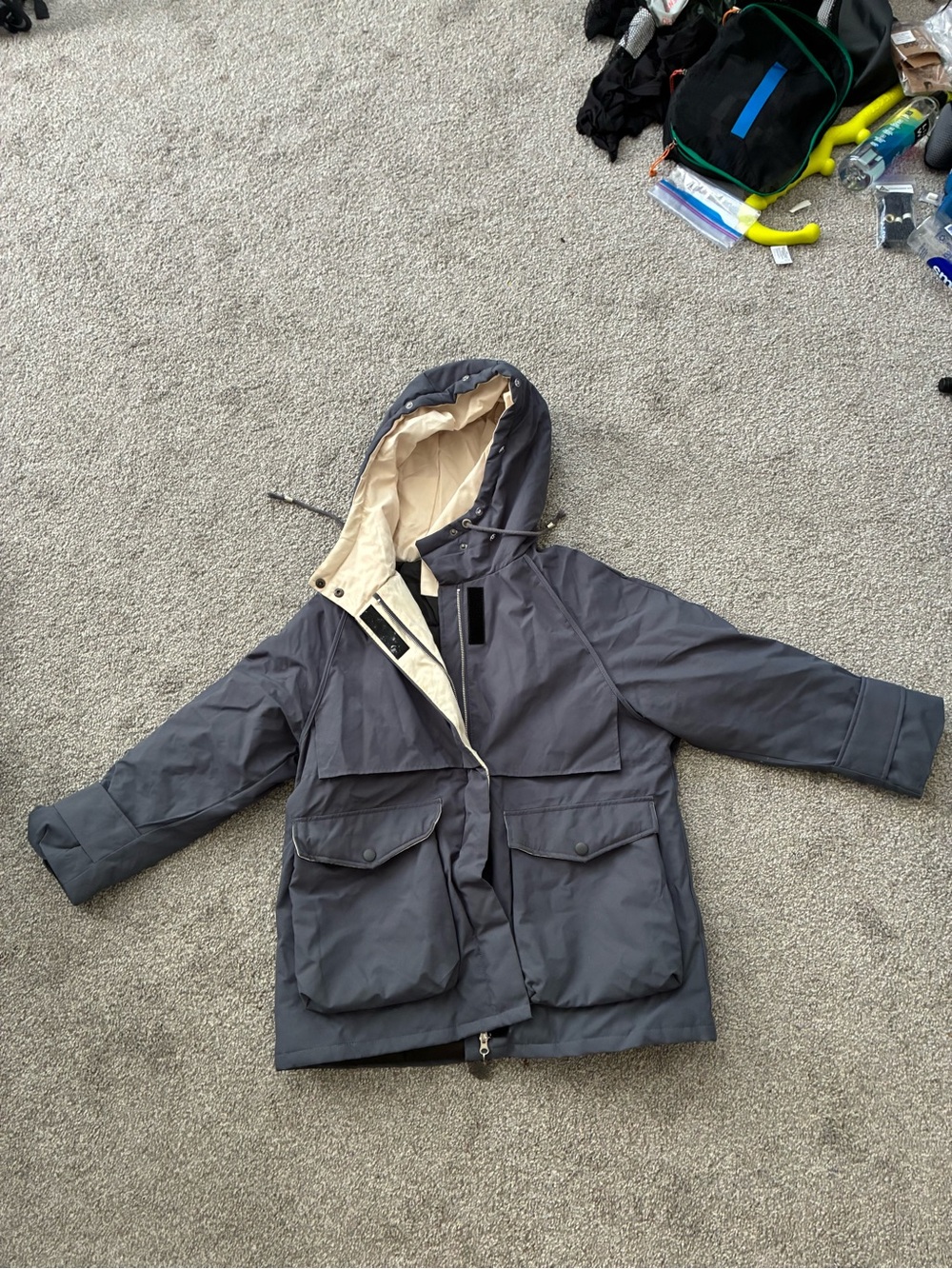 Gentle Herd women’s big utility coat